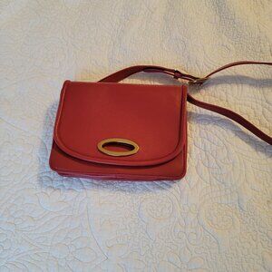 Zara leather cross-body bag, new